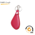 One Color Women Hangbag Leather Key Chain